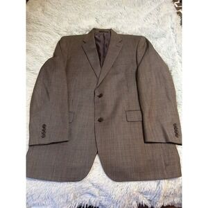 Lauren Ralph Lauren 100% Wool mens‎ suit jacket Size 44L Green label